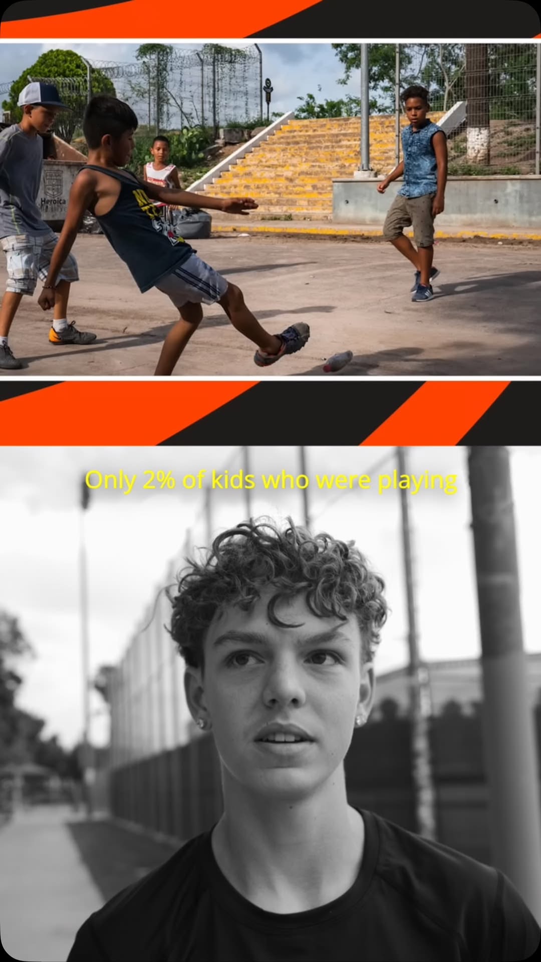 Youth soccer players training with the Immortals Project academy in Los Angeles
