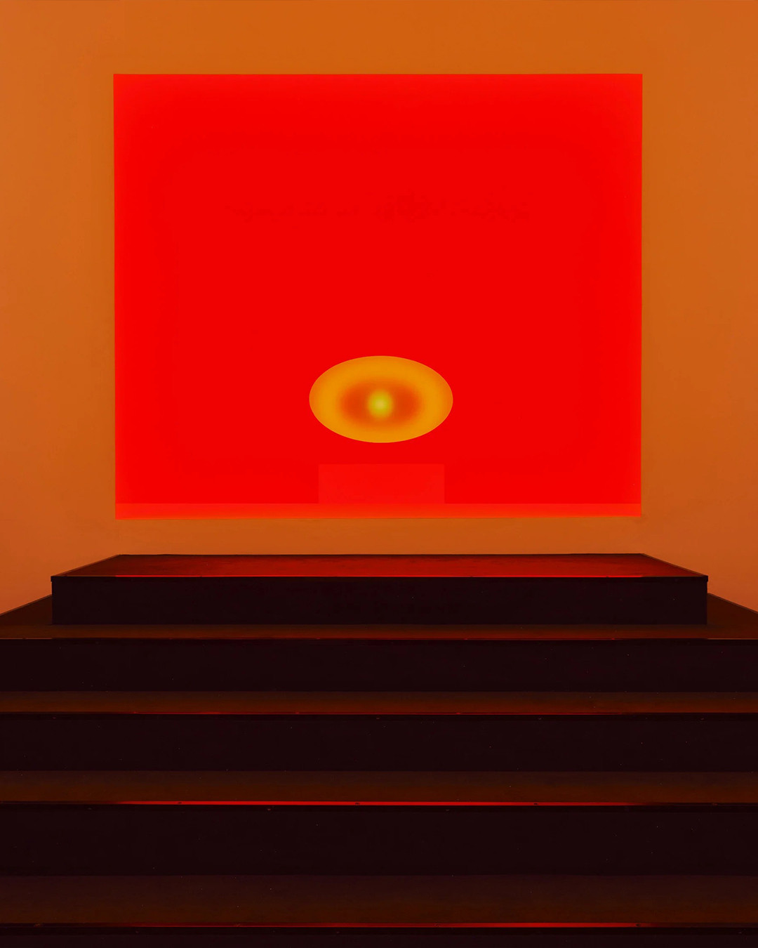 Installation view from James Turrell's Lifting the Veil exhibition at Gagosian Hong Kong, 2026.