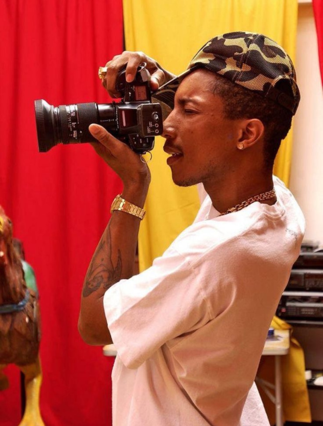 PHARRELL WILLIAMS LEFT NORTHWESTERN FOR LOUIS VUITTON (image 7)