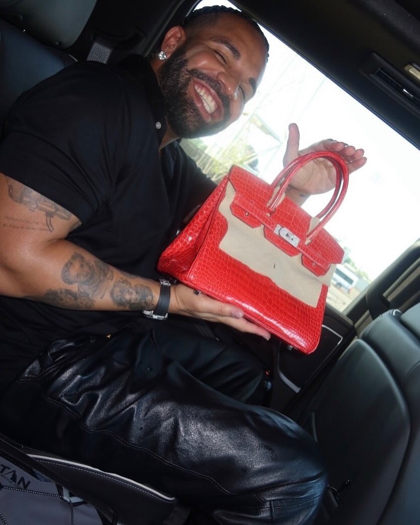 Image from the July 21, 2026 Instagram post reporting Drake gifted Sexyy Red a Hermes Birkin bag.
