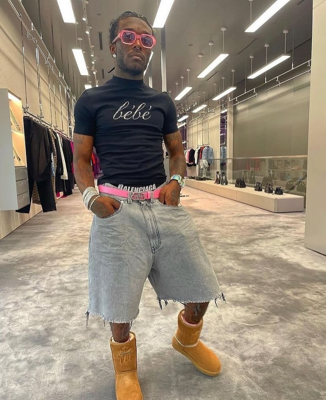 LIL UZI VERT SLEPT INSIDE A BALENCIAGA STORE (image 6)