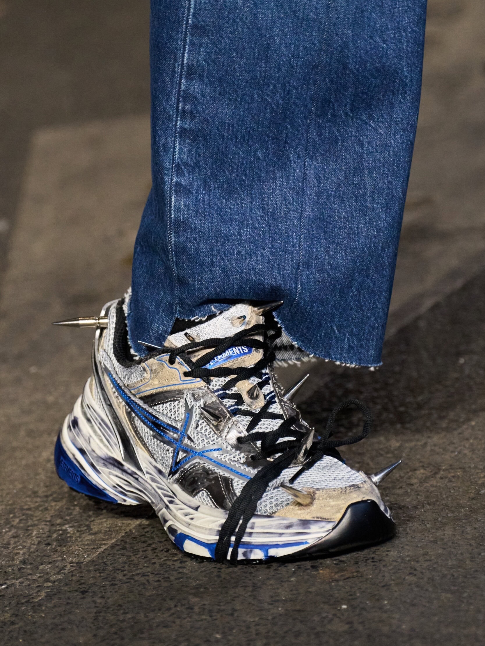 Vetements SS27 footwear lineup carousel from the brand's Instagram reveal
