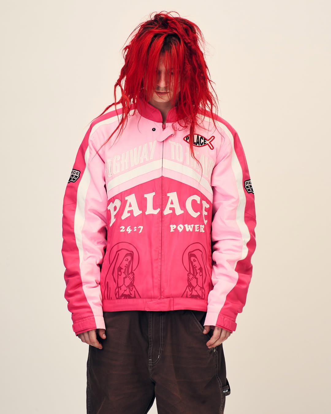 Palace Skateboards' Autumn 26 announcement graphic with global drop date details.