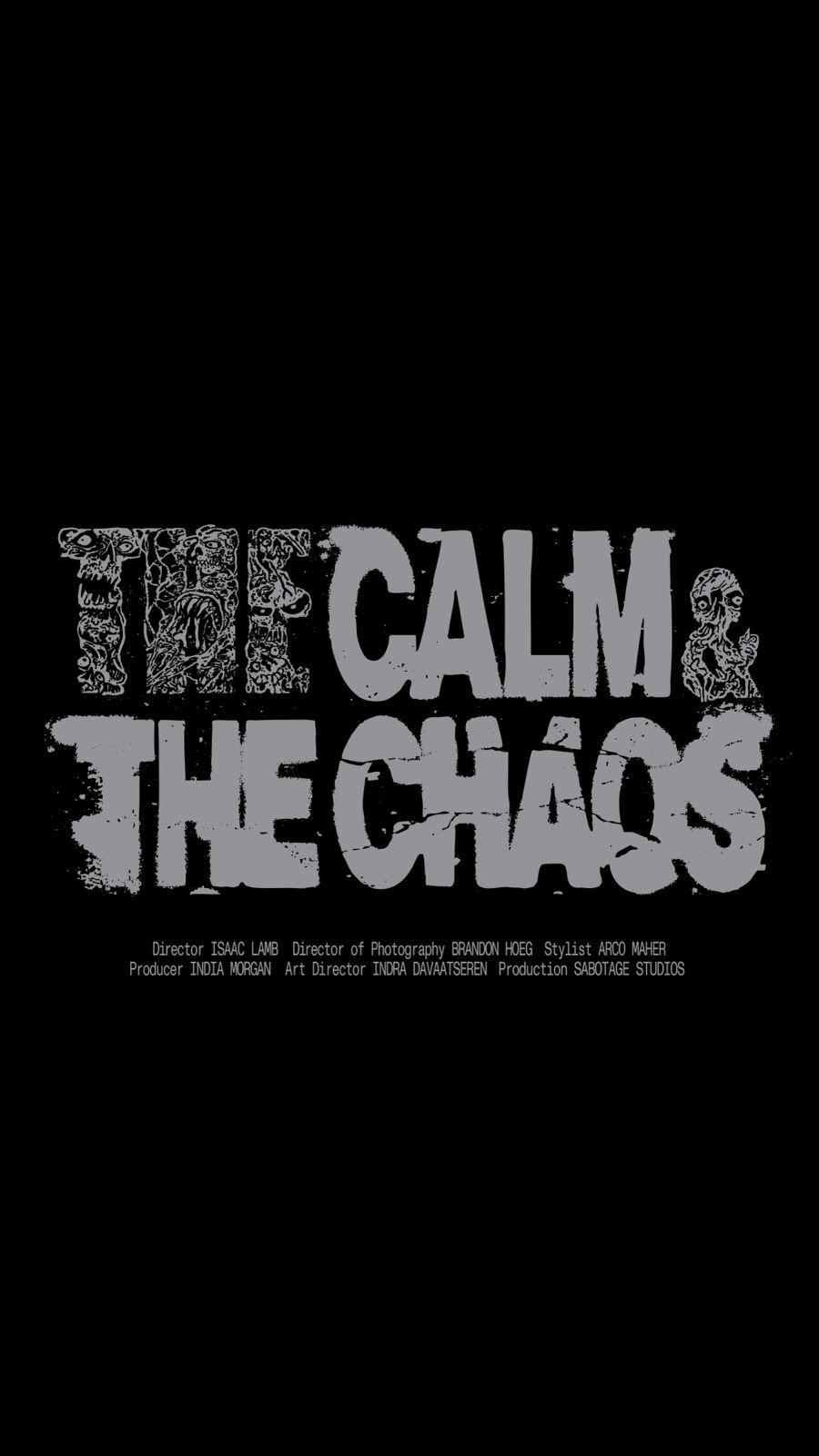 A promotional still from Stone Island's THE CALM AND THE CHAOS hardcore documentary, shot by Isaac Lamb.