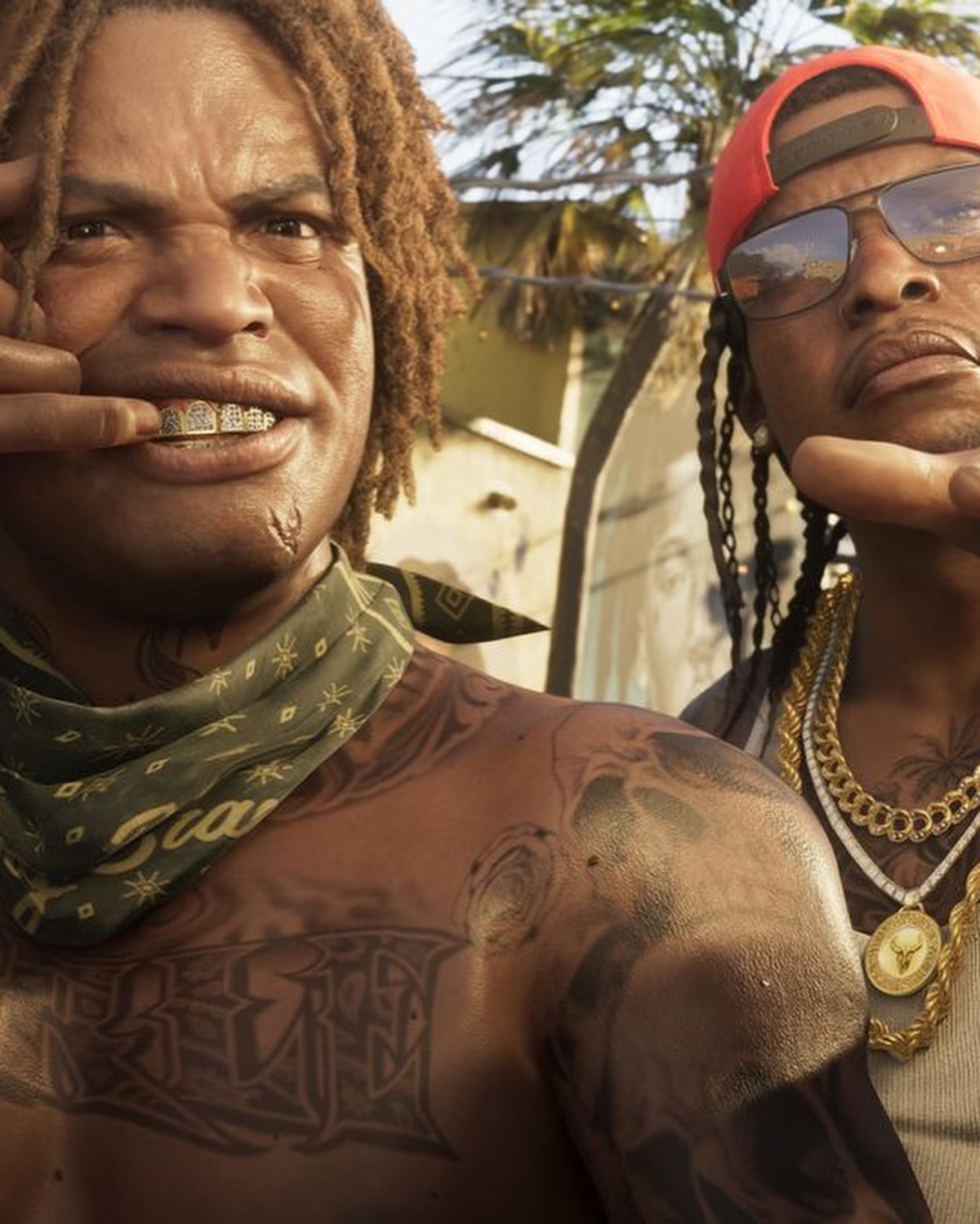 Instagram graphic from @modernnotoriety about the leaked Grand Theft Auto VI gameplay footage