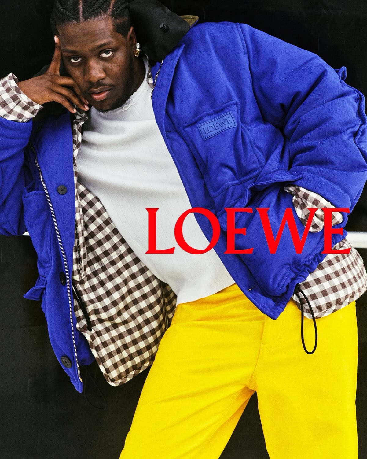 LIL YACHTY AND JULIA GARNER SCALE A GLACIER FOR LOEWE FW26 (image 3)