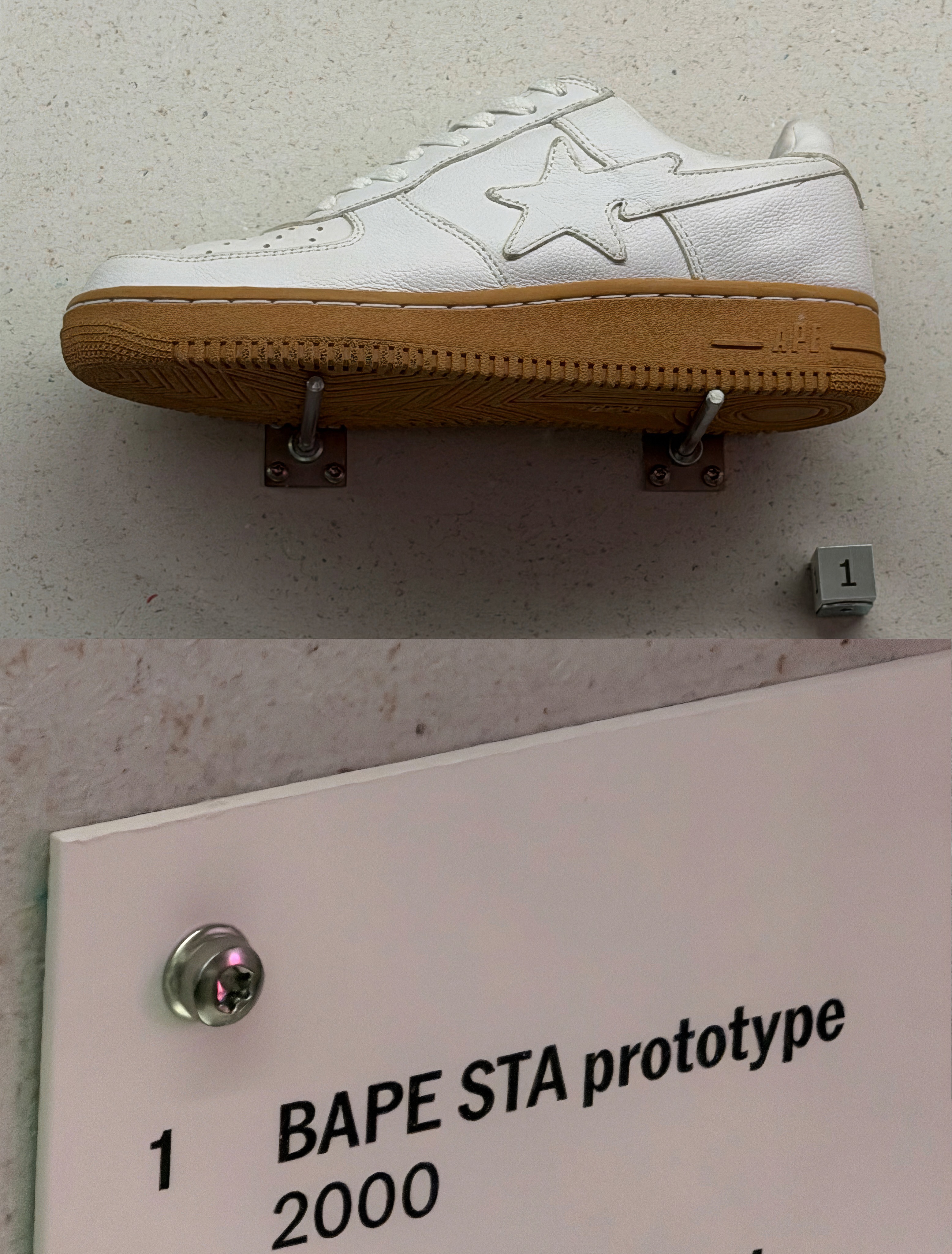 BAPE'S BAPESTA REWORKED THE AIR FORCE 1 IN 2000 (image 5)