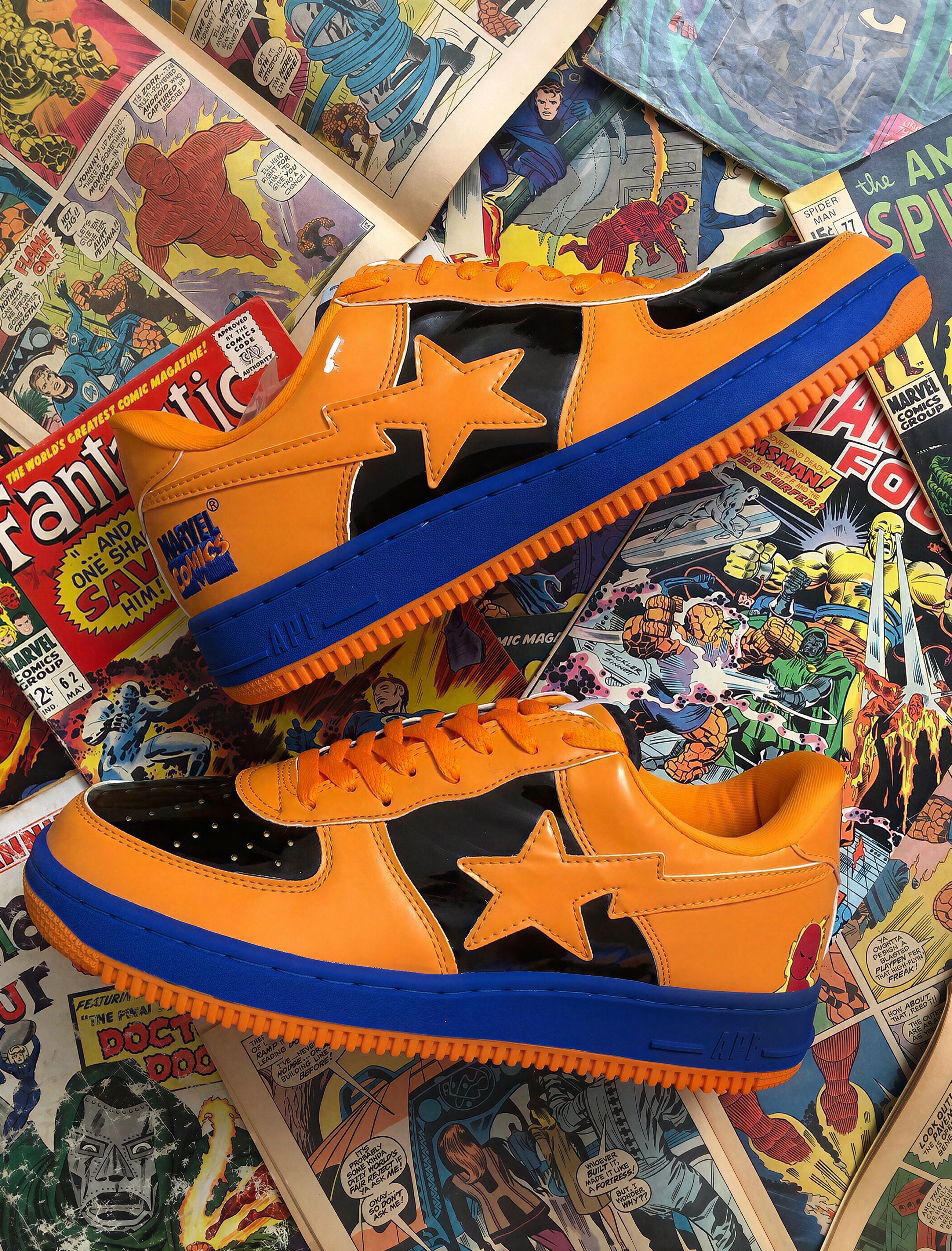 BAPE'S BAPESTA REWORKED THE AIR FORCE 1 IN 2000 (image 6)