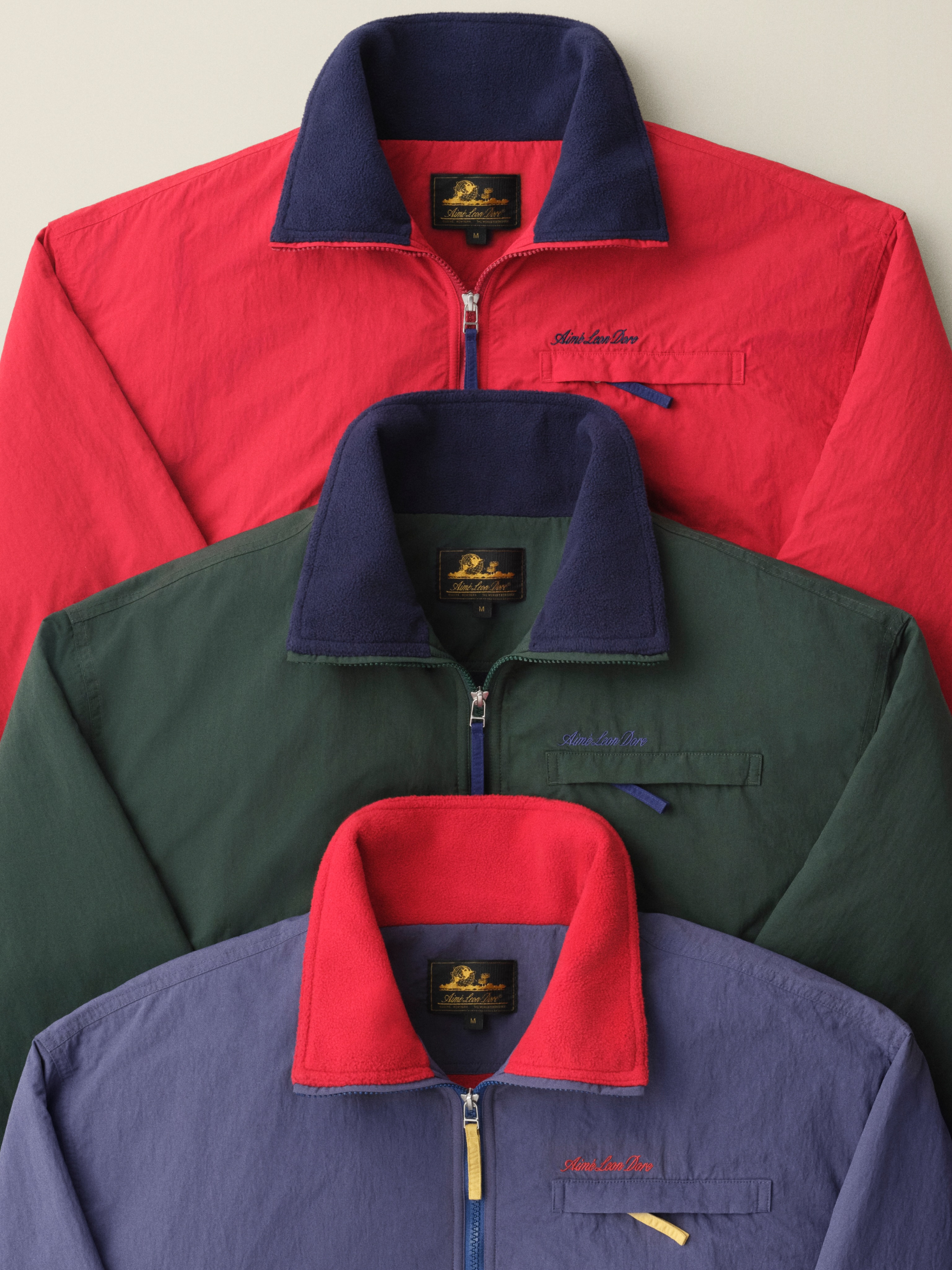 AIME LEON DORE ADDS FLEECE LINING TO ITS WINDBREAKER (image 2)