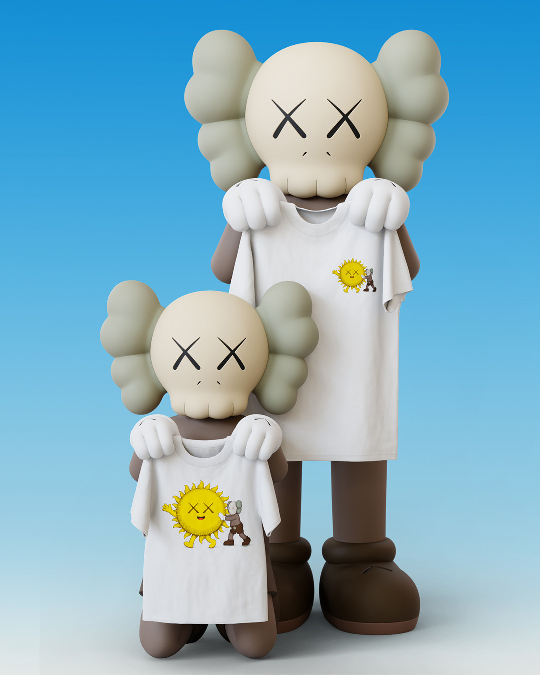 UNIQLO'S KAWS UNIVERSE ADDS EARTH, MOON AND SUN (image 3)