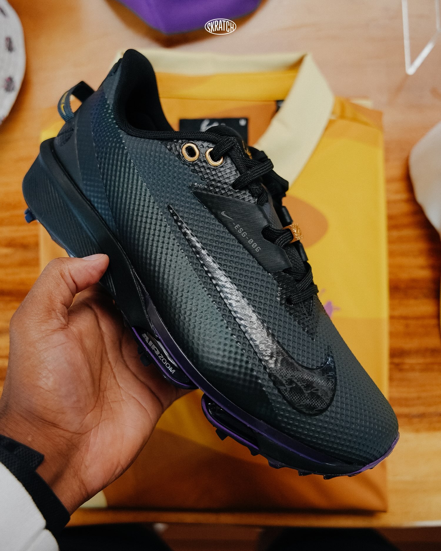 Eastside Golf and Nike's joint Instagram announcement teasing the Zero Gravity golf shoe collaboration