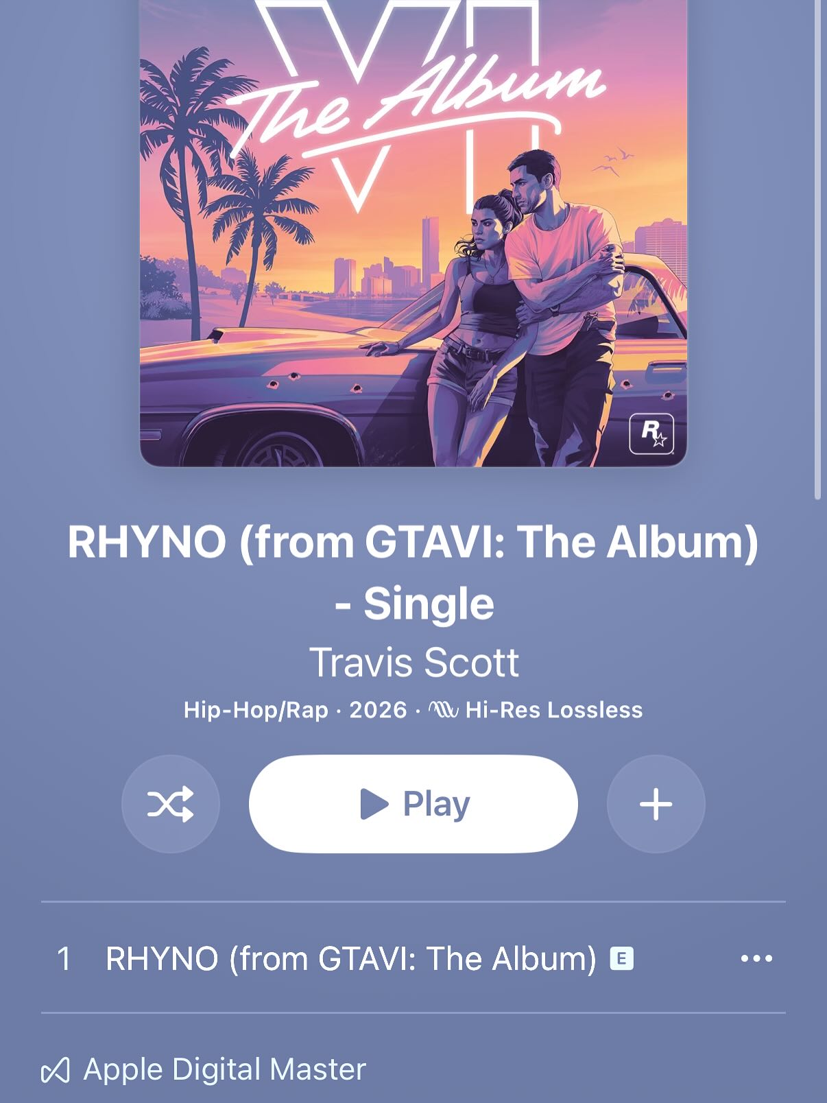 TRAVIS SCOTT'S RHYNO OPENS GTA 6'S 34 TRACK ALBUM (image 2)