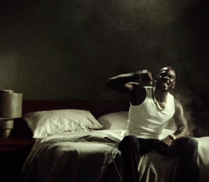 Skepta in a still from the Innocent Smile music video