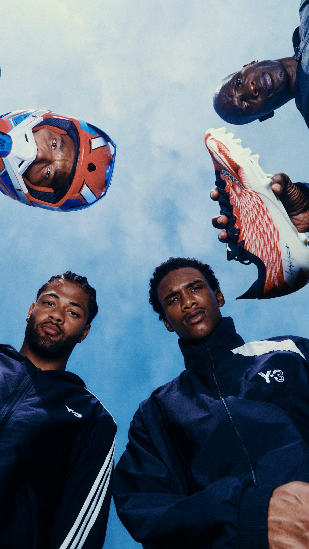 Cover image from adidas football's Instagram post announcing the Y-3 Beast Pack cleat collection.