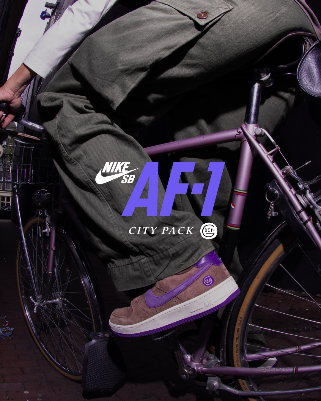 Nike SB Air Force 1 sneakers from the Ben G collaboration cover image