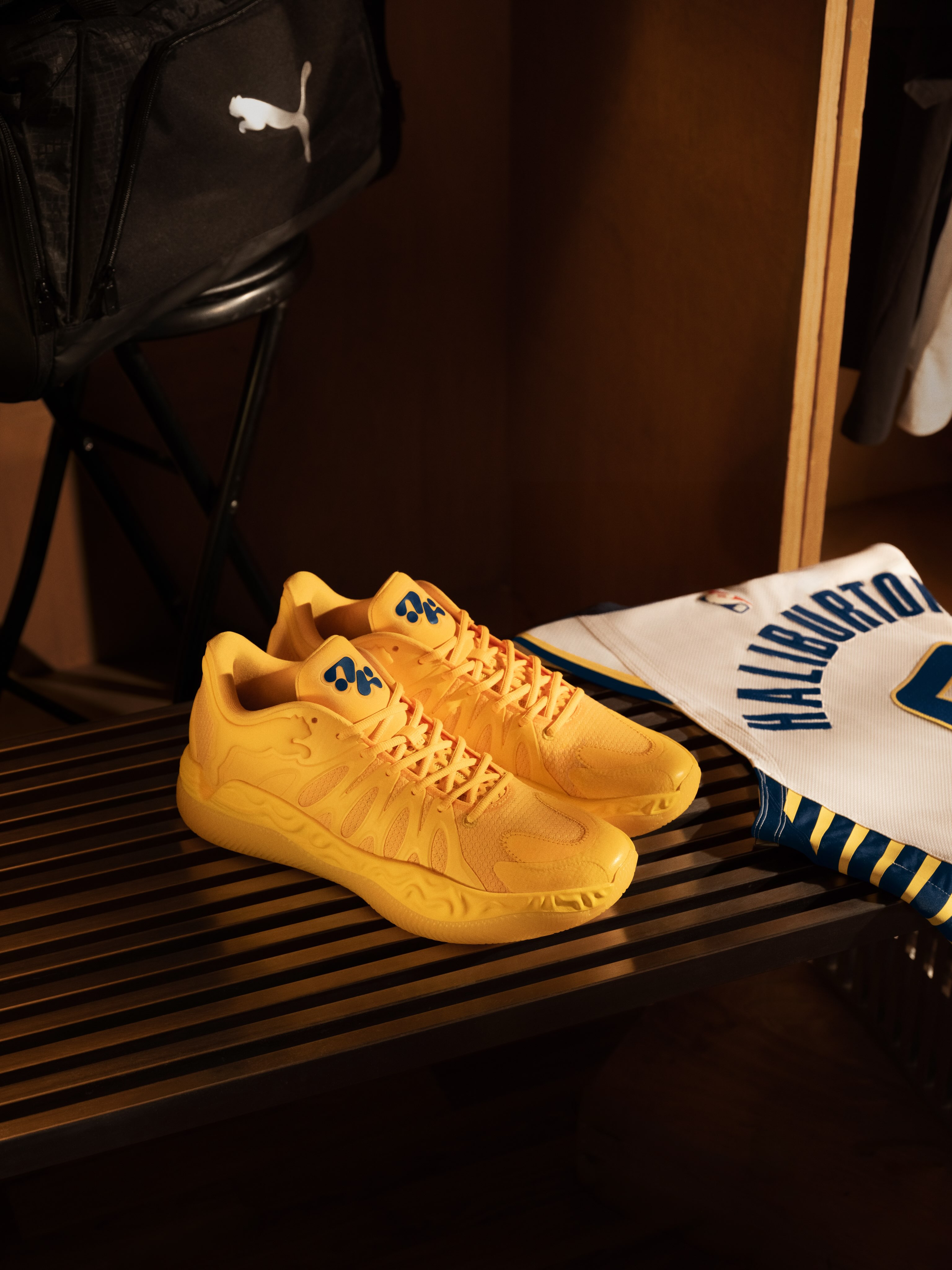 Puma Hali 1 Pace basketball shoe designed by Salehe Bembury