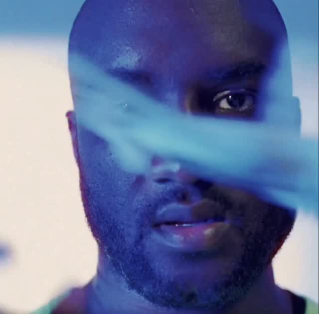 Virgil Abloh and Rimowa's transparent polycarbonate carry on from 2018