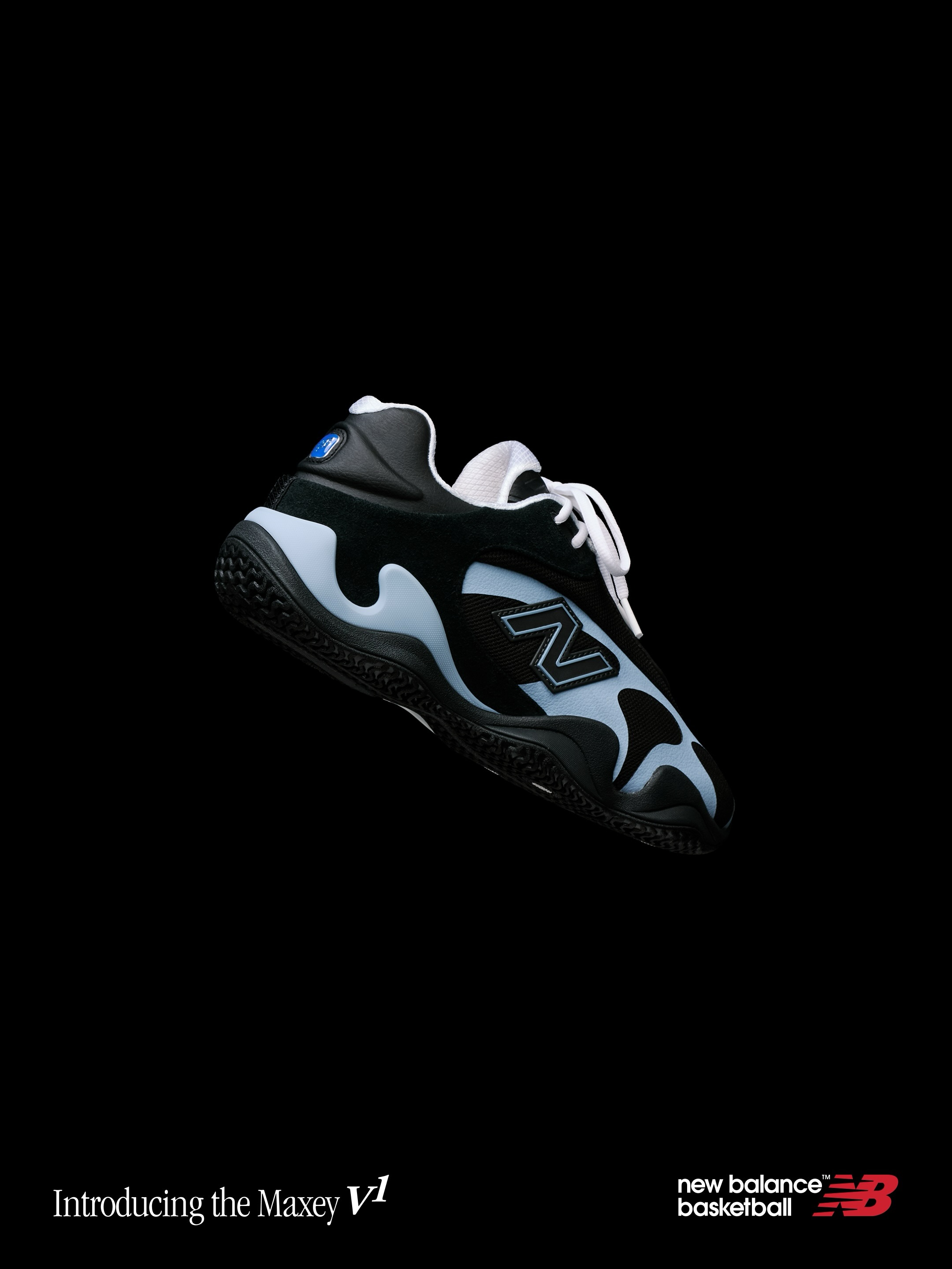 The New Balance Maxey V1, Tyrese Maxey's first signature shoe