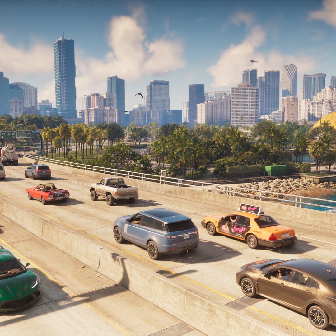 Rockstar Games artwork previewing the six GTA VI radio stations