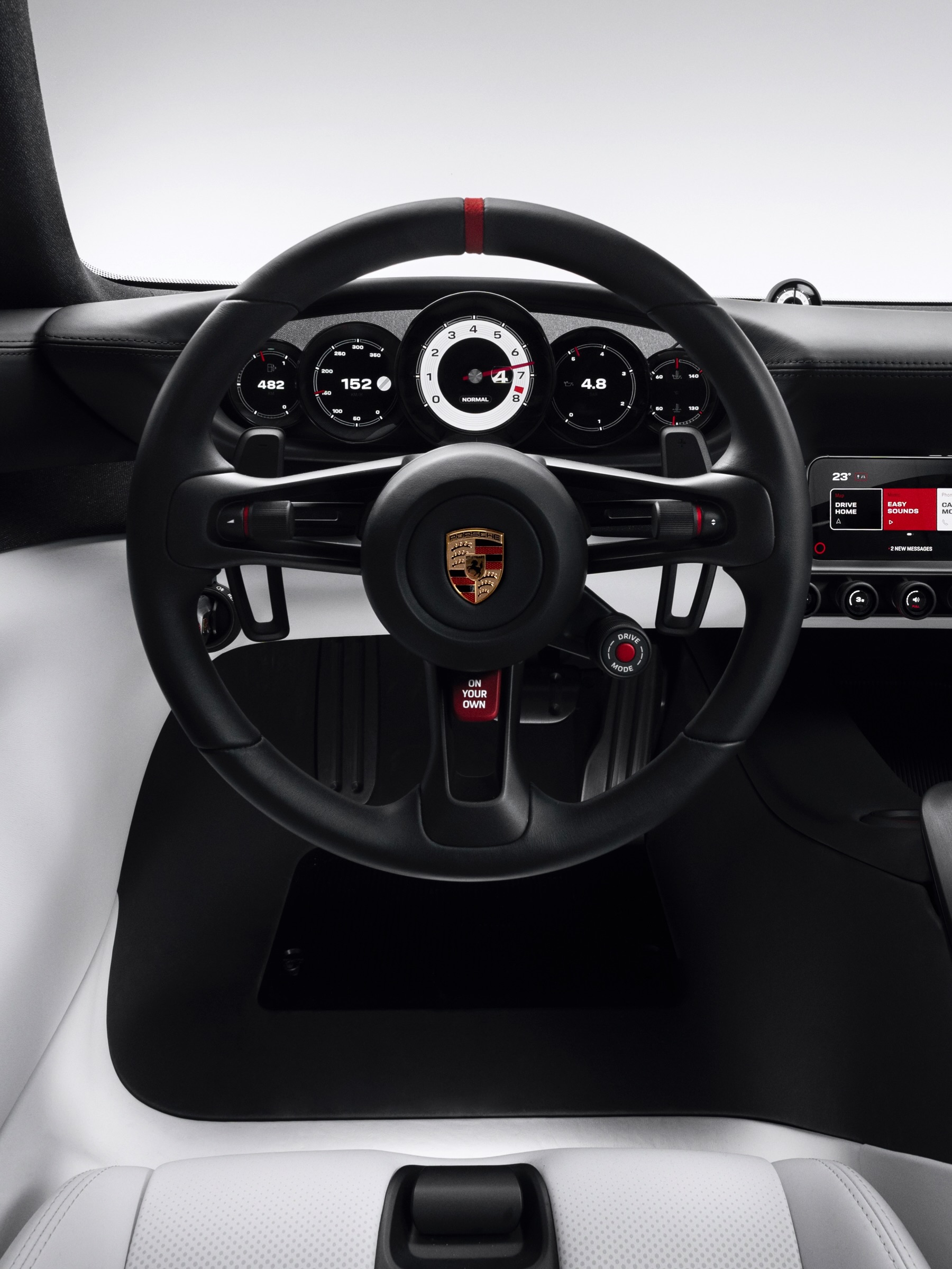 Porsche Mission S Hides Its Specs and Shows the Cockpit (image 4)