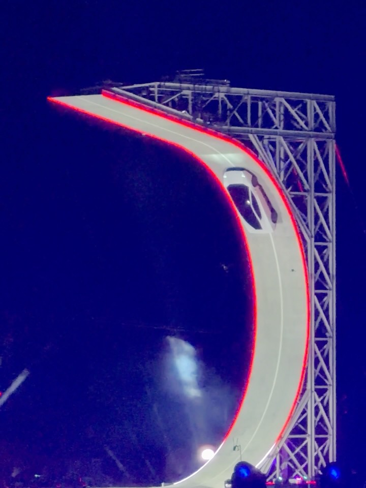 Tesla Roadster during its October 15, 2026 reveal event