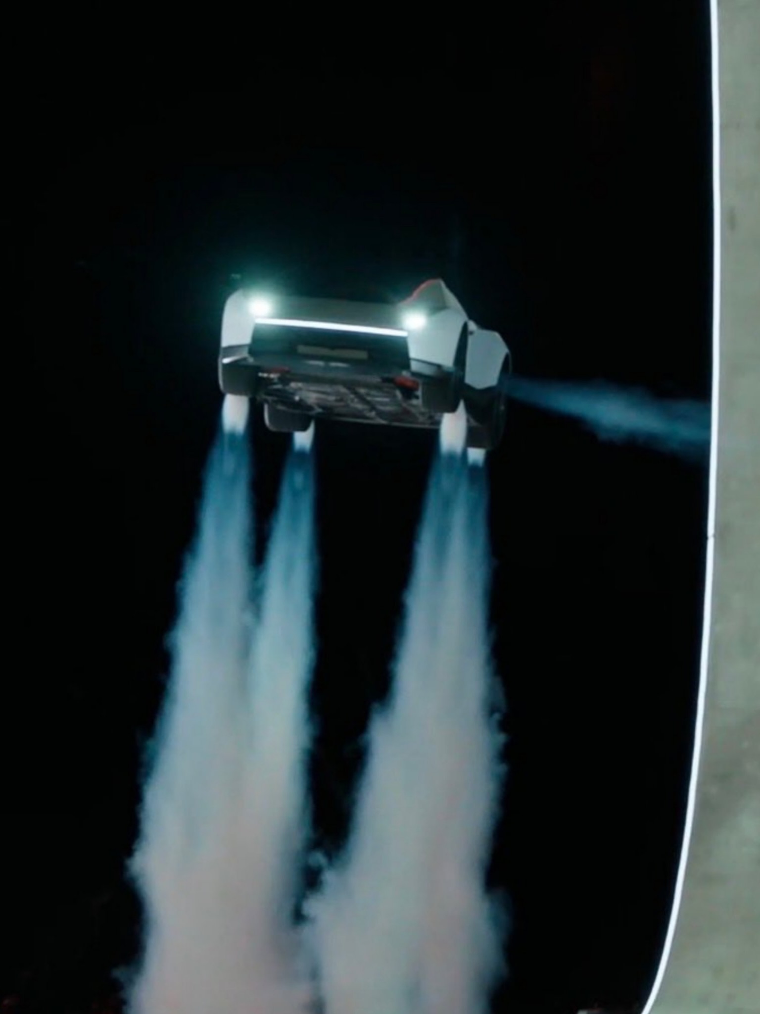 TESLA ROADSTER JUMPS A CYBERCAB ON 10 COLD GAS THRUSTERS (image 9)