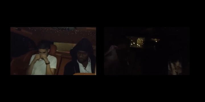 Fakemink and Skepta in a still tied to the Chiltern Firehouse release