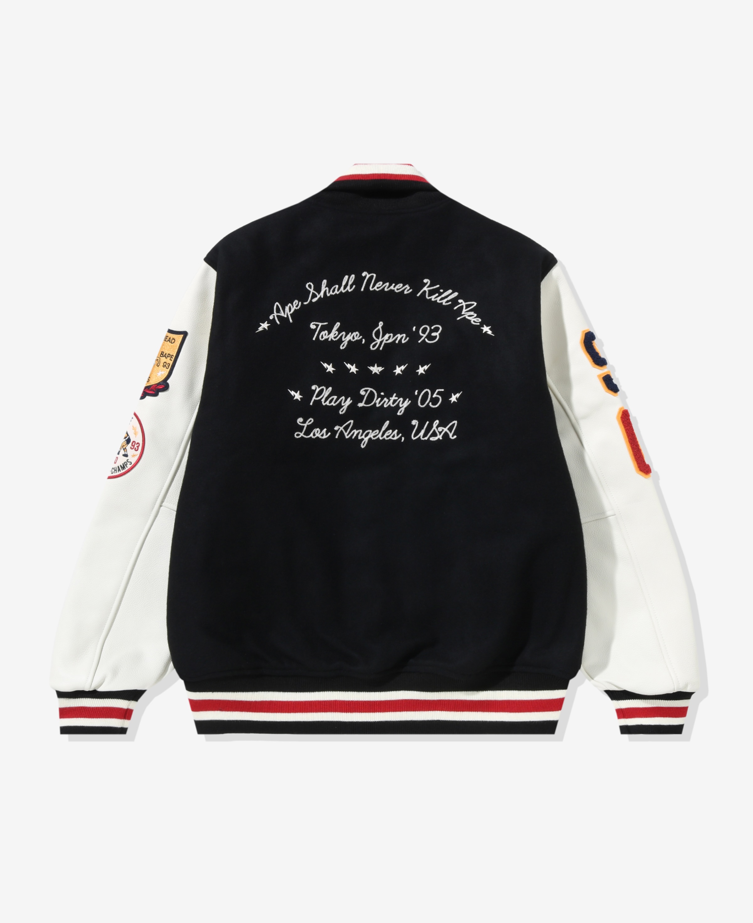 UNDEFEATED x BAPE Varsity Jacket Lands October 24 (image 4)