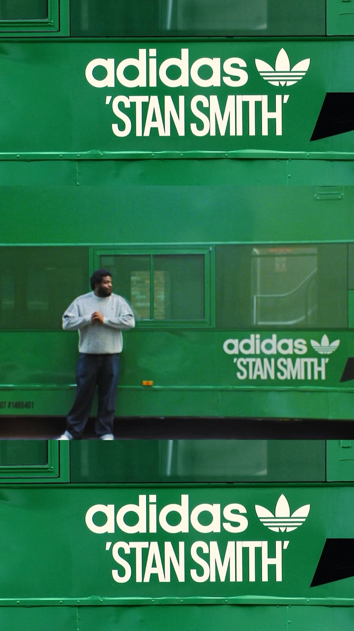 The adidas Stan Smith shown with New York rapper MIKE
