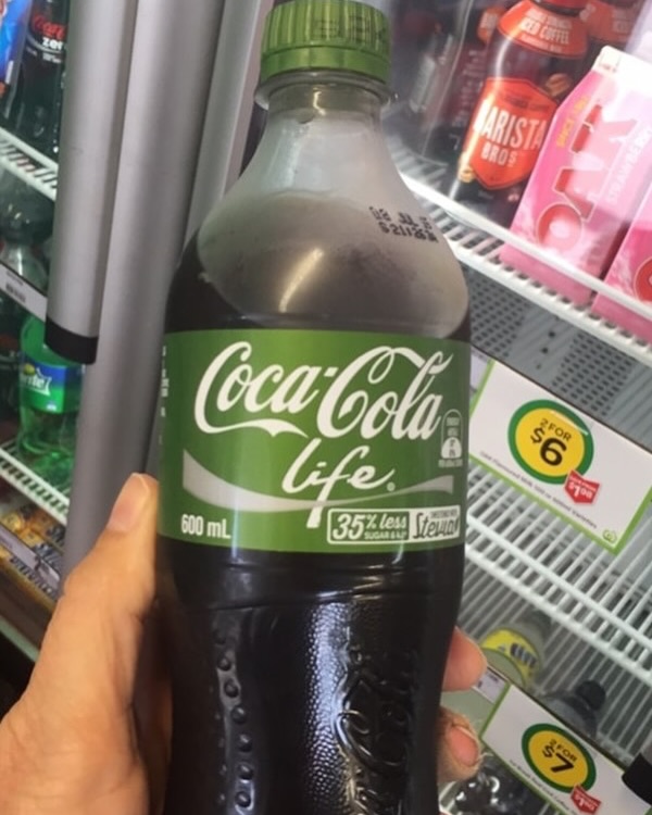 Coca Cola Life's Green Can Lost the Middle to Zero Sugar (image 3)