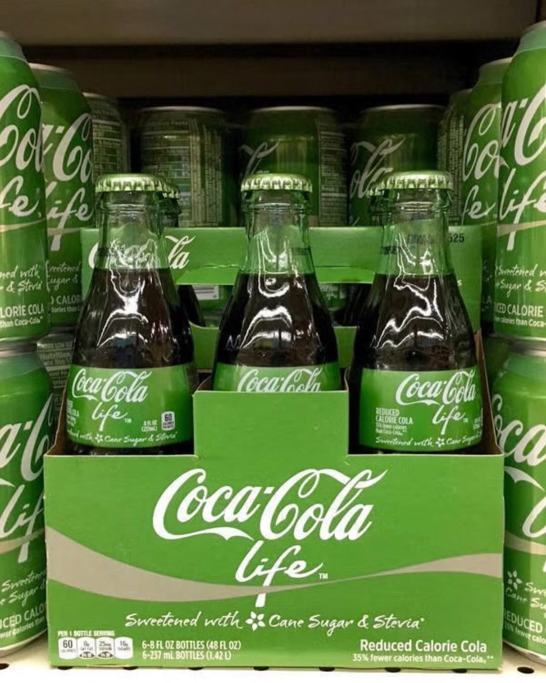 Coca Cola Life's Green Can Lost the Middle to Zero Sugar (image 9)