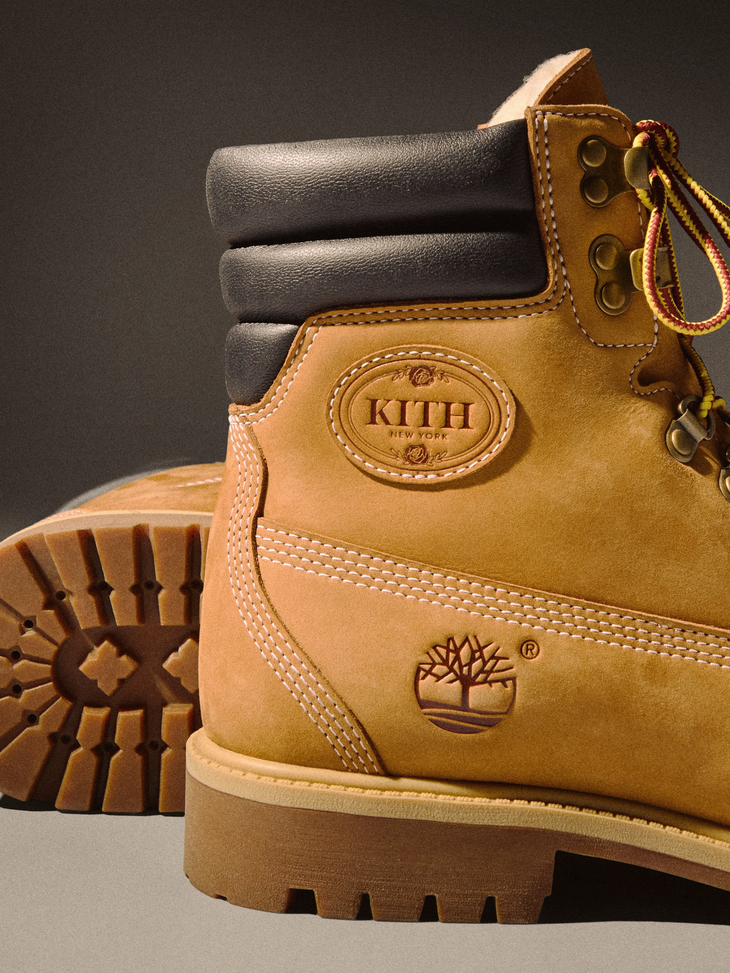 Timberland boots from the Kith Winter 2026 collaboration
