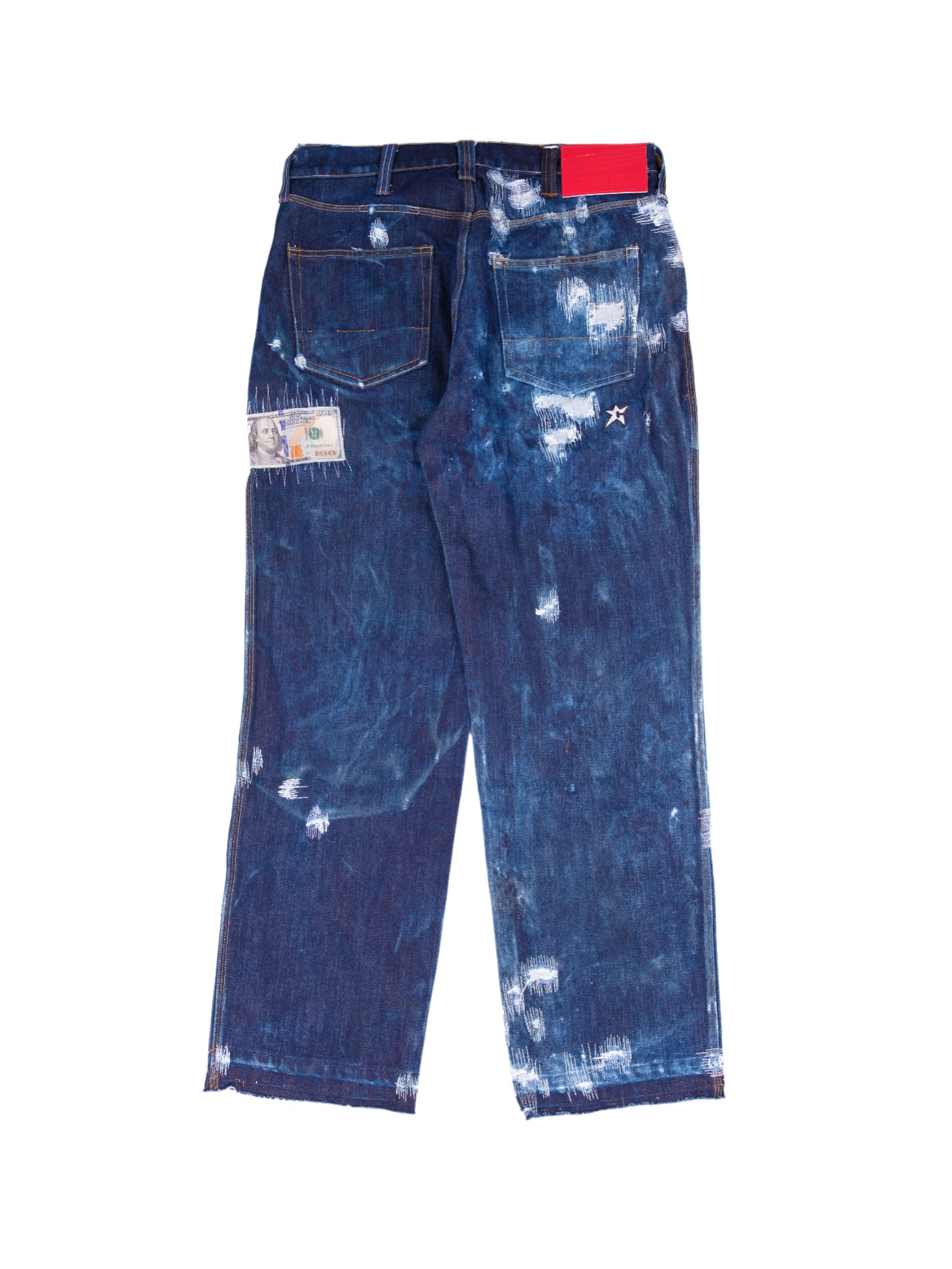 Carpet Company 50 Mile Jeans in raw button fly denim