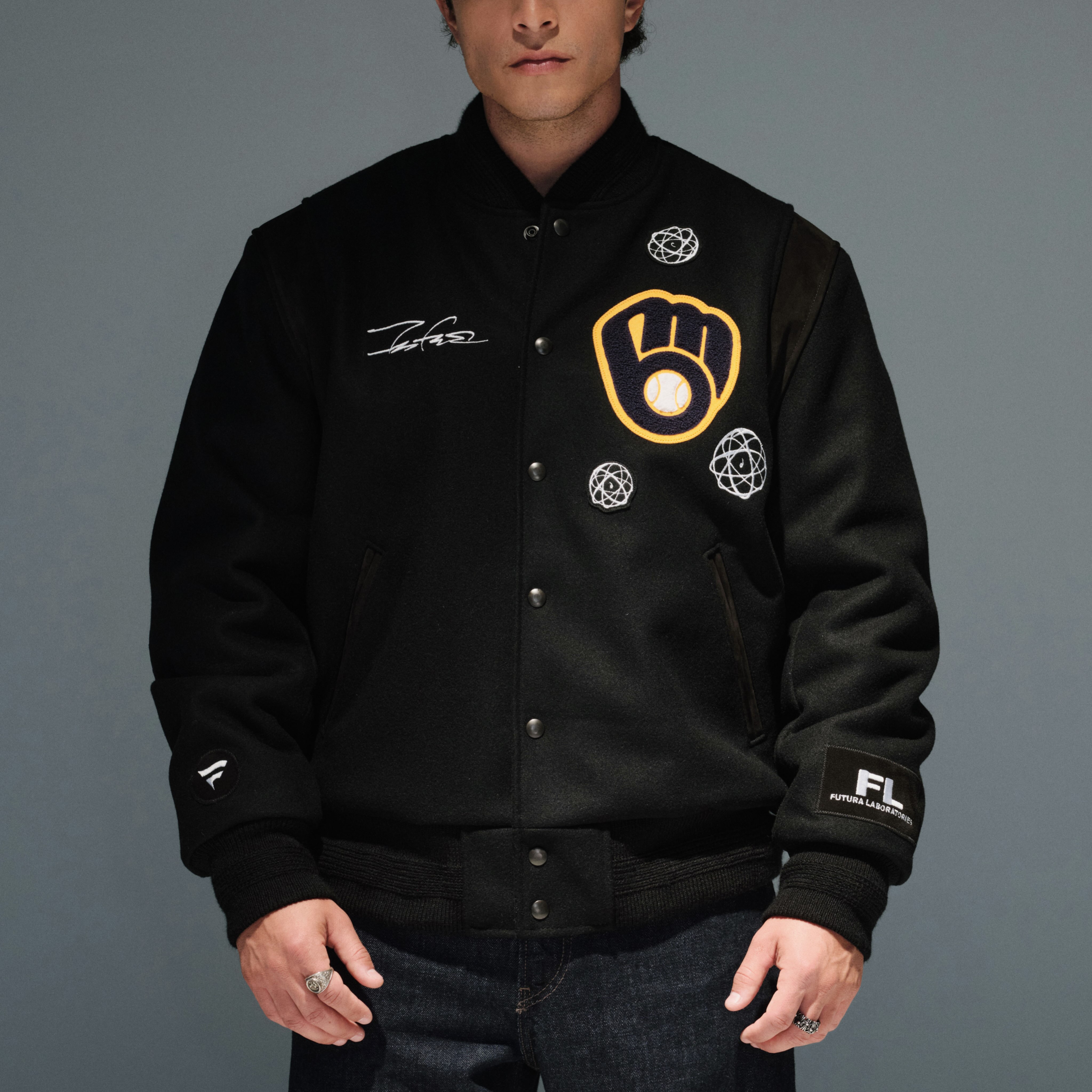 Futura Designs a 100 Piece Brewers World Series Jacket (image 3)