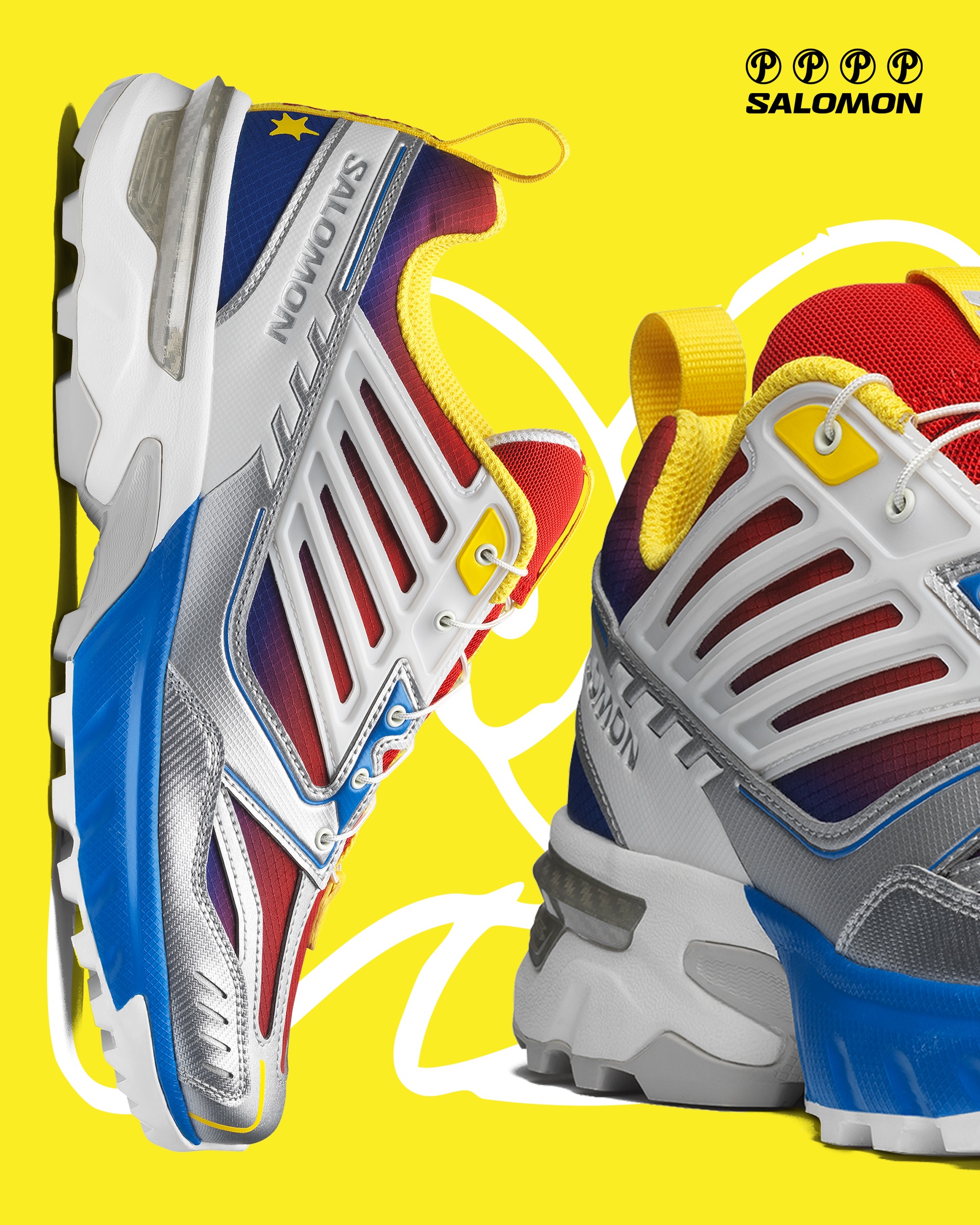 Protect x Salomon ACS Next Slushie sneaker
