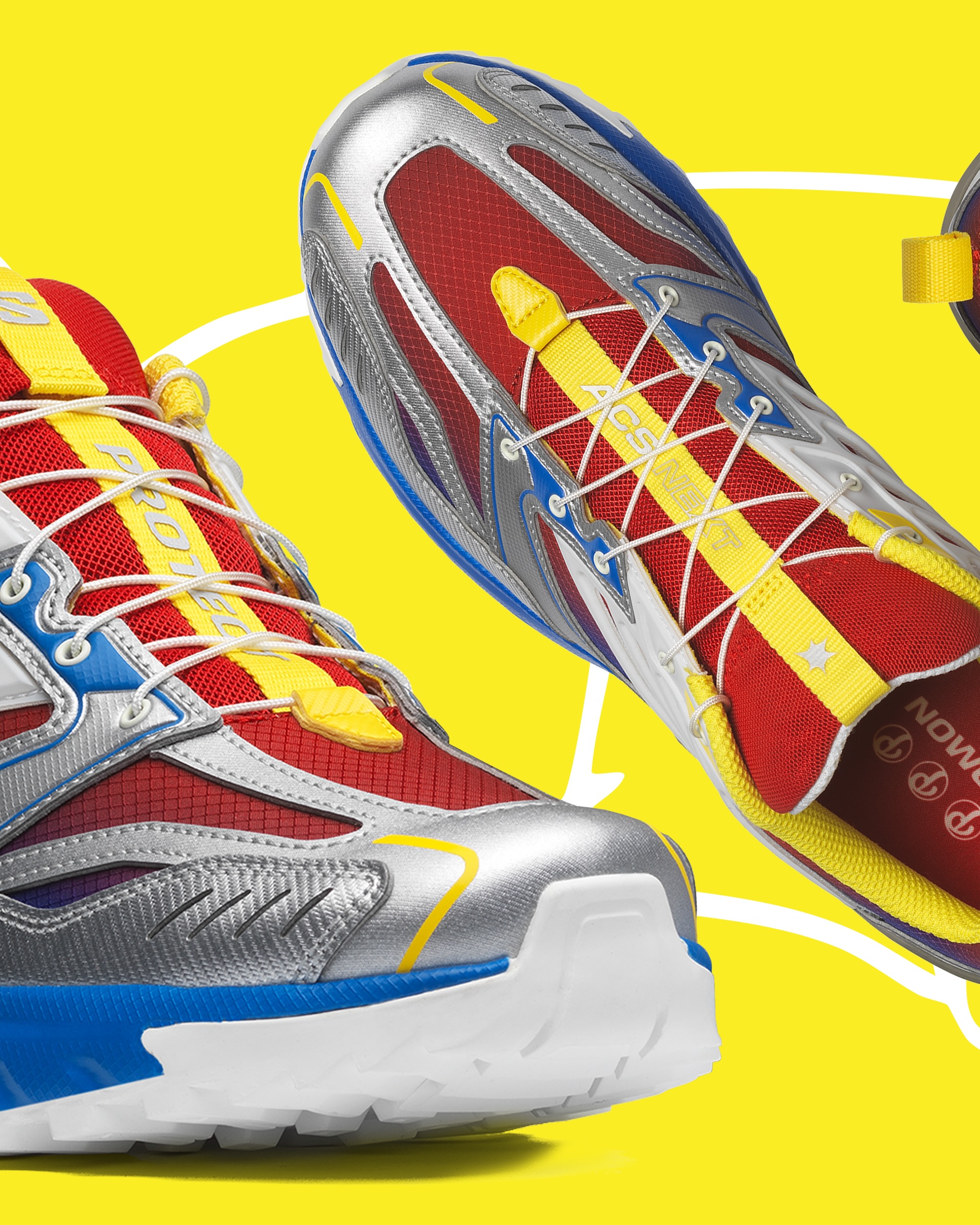 Protect Pours a Slushie Gradient Over Salomon's ACS Next (image 2)