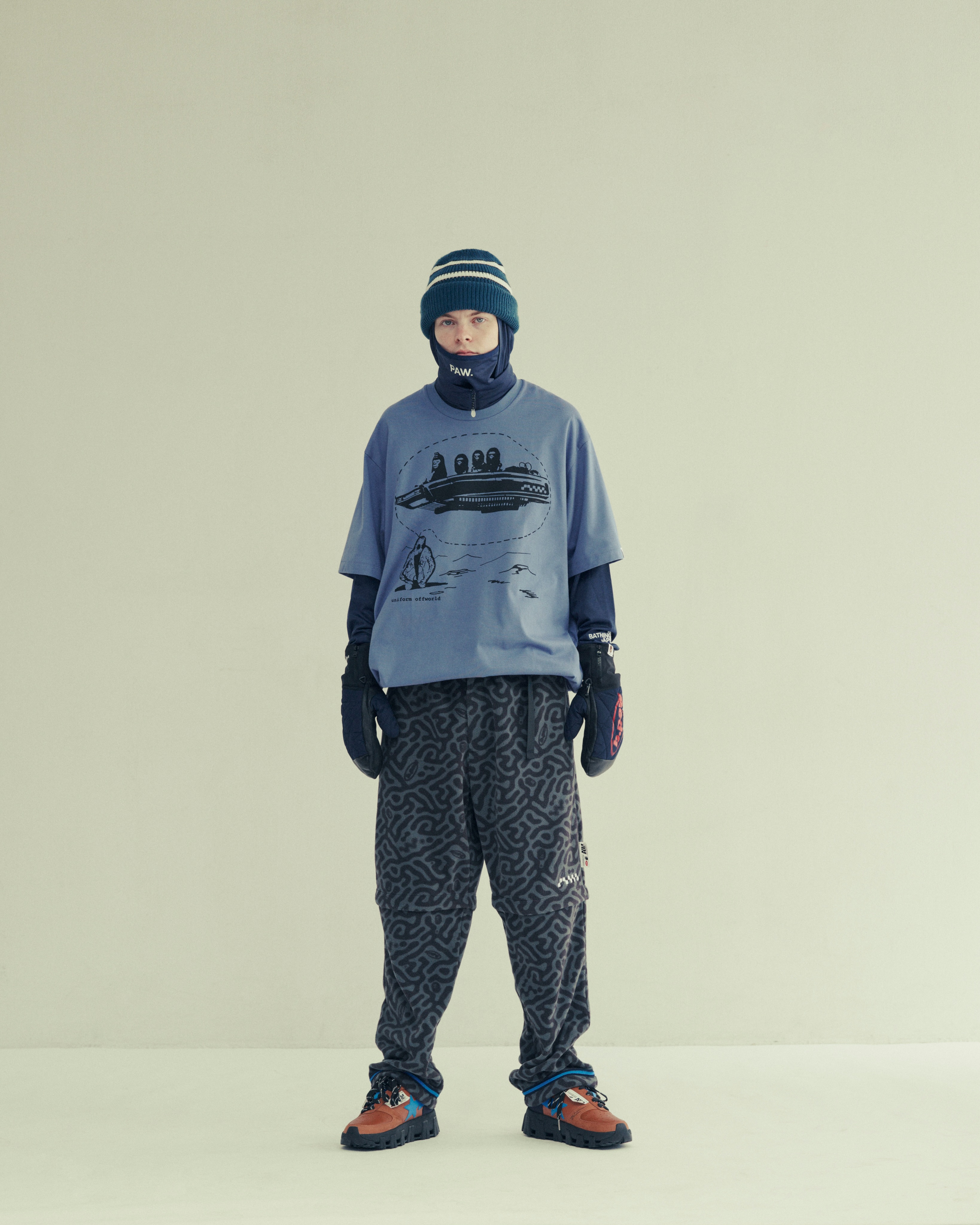BPAW Snow Jackets and a Snowboard Anchor BAPE's FW26 Drop (image 9)