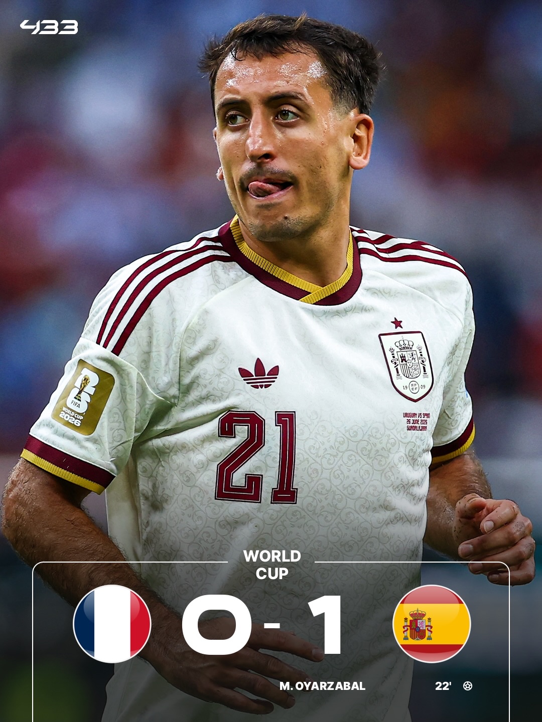 OYARZABAL'S FIFTH GOAL PUTS SPAIN IN THE WORLD CUP FINAL (image 3)