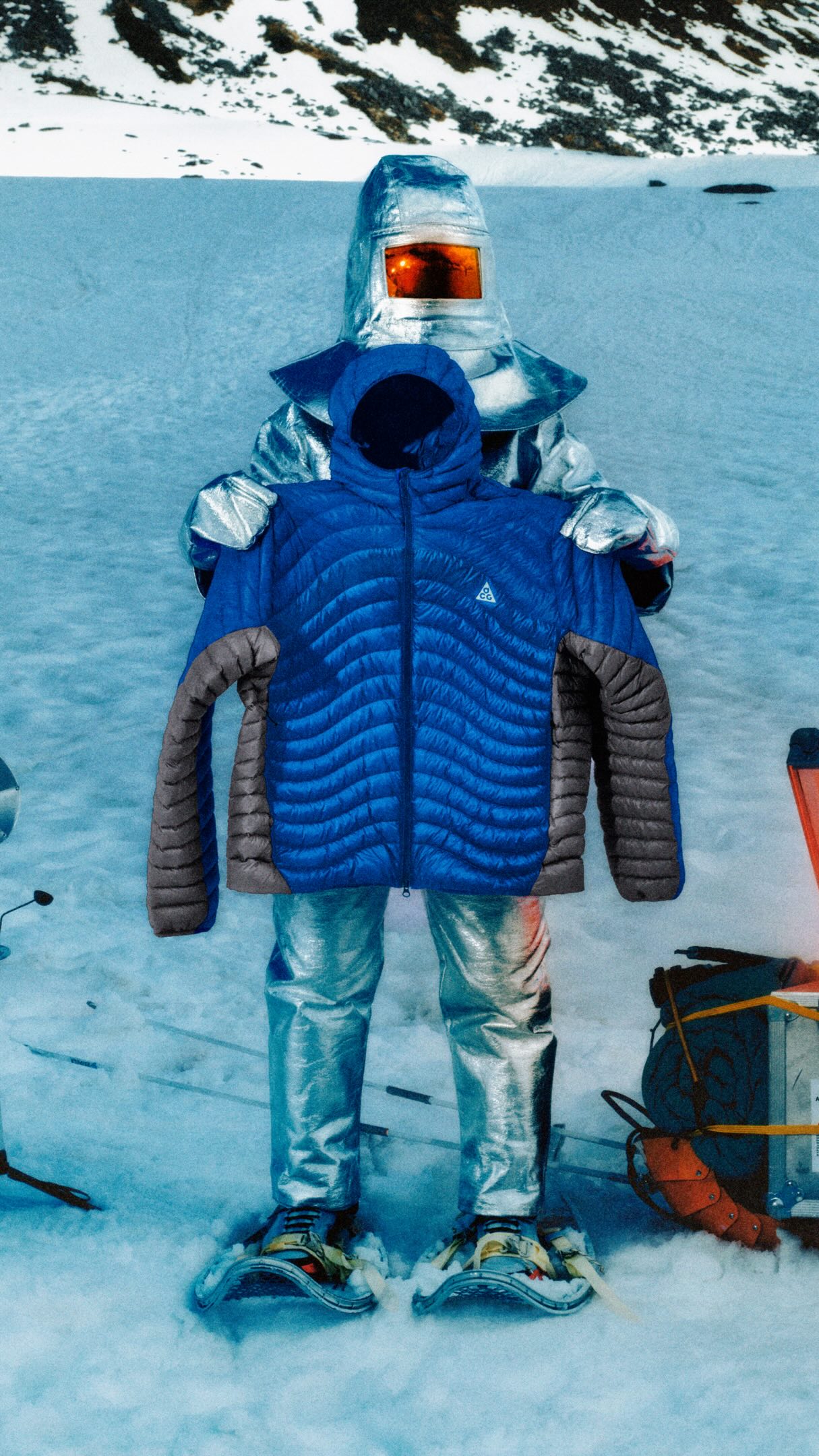 Nike ACG Lava Flow Ultralight jacket testing footage cover
