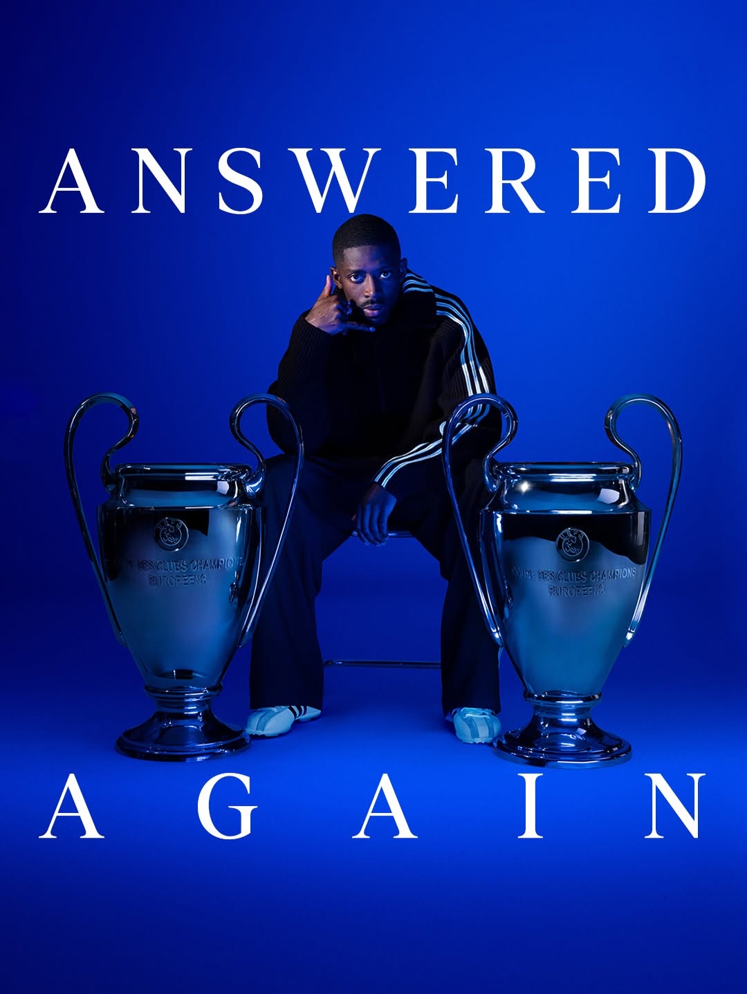 ADIDAS MADE THE BALL. PSG LIFTED IT TWICE.