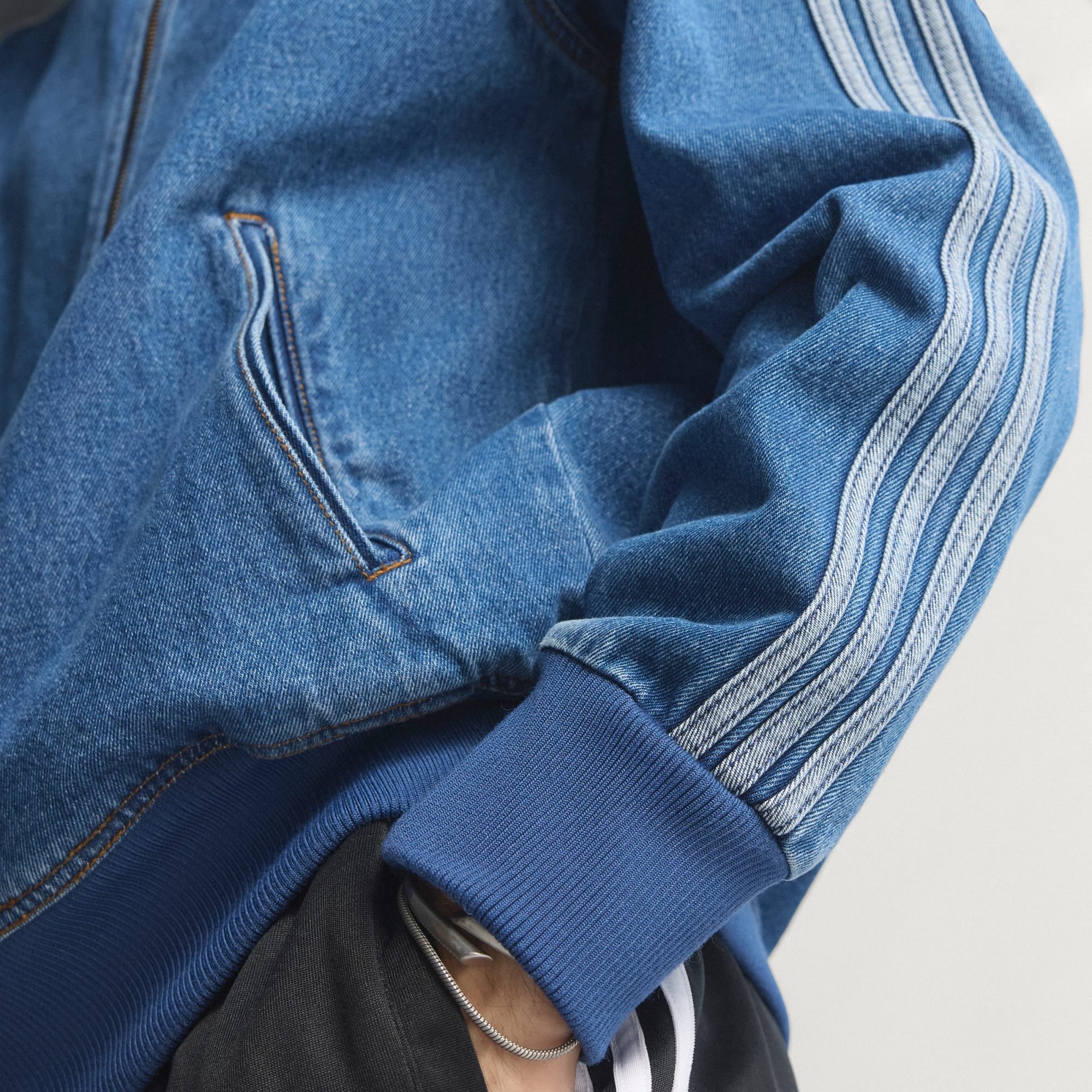ADIDAS ORIGINALS SPLITS DENIM FROM KNIT AND ICONS (image 2)