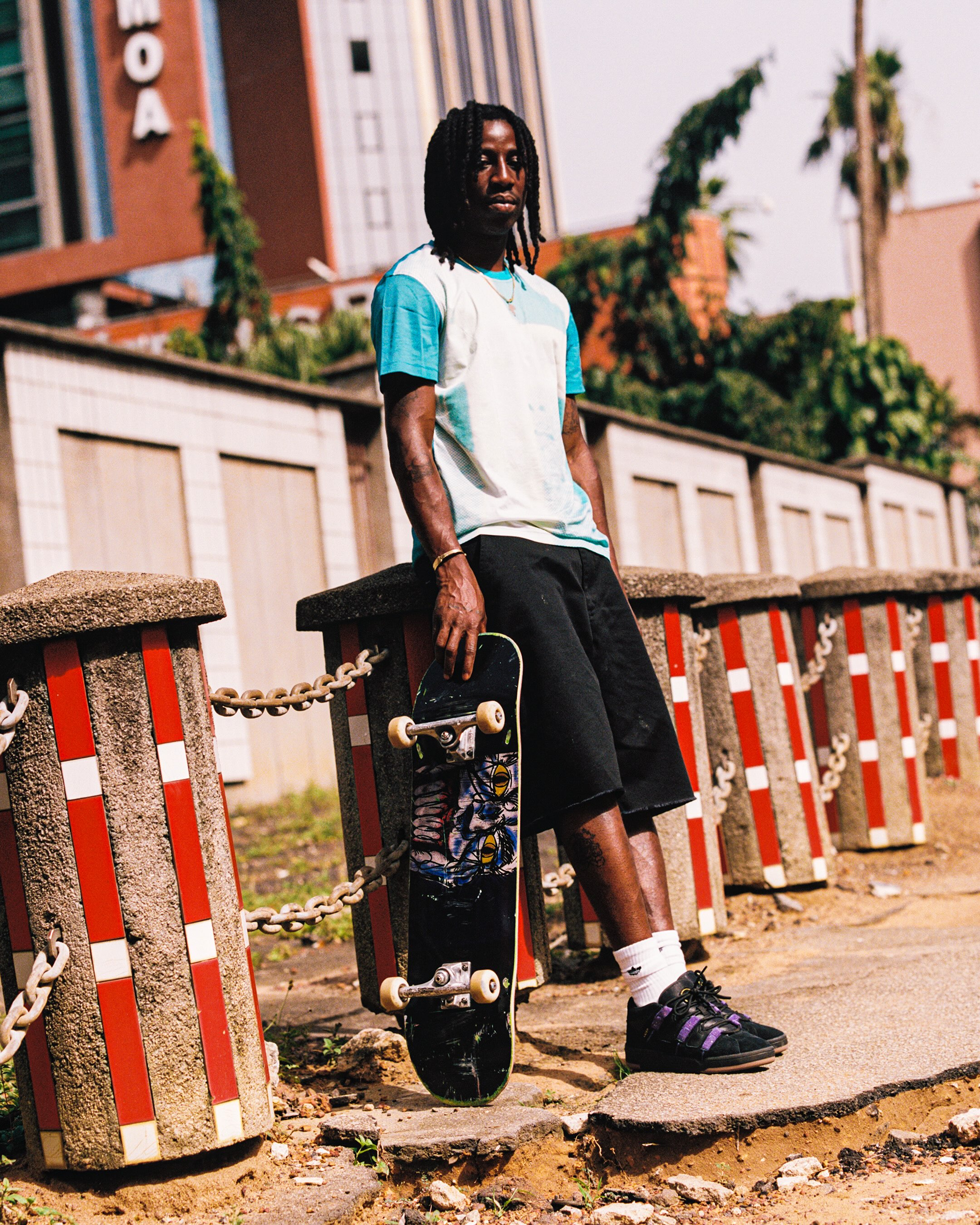 adidas Skateboarding artwork for the Kader signature shoe by Kader Sylla