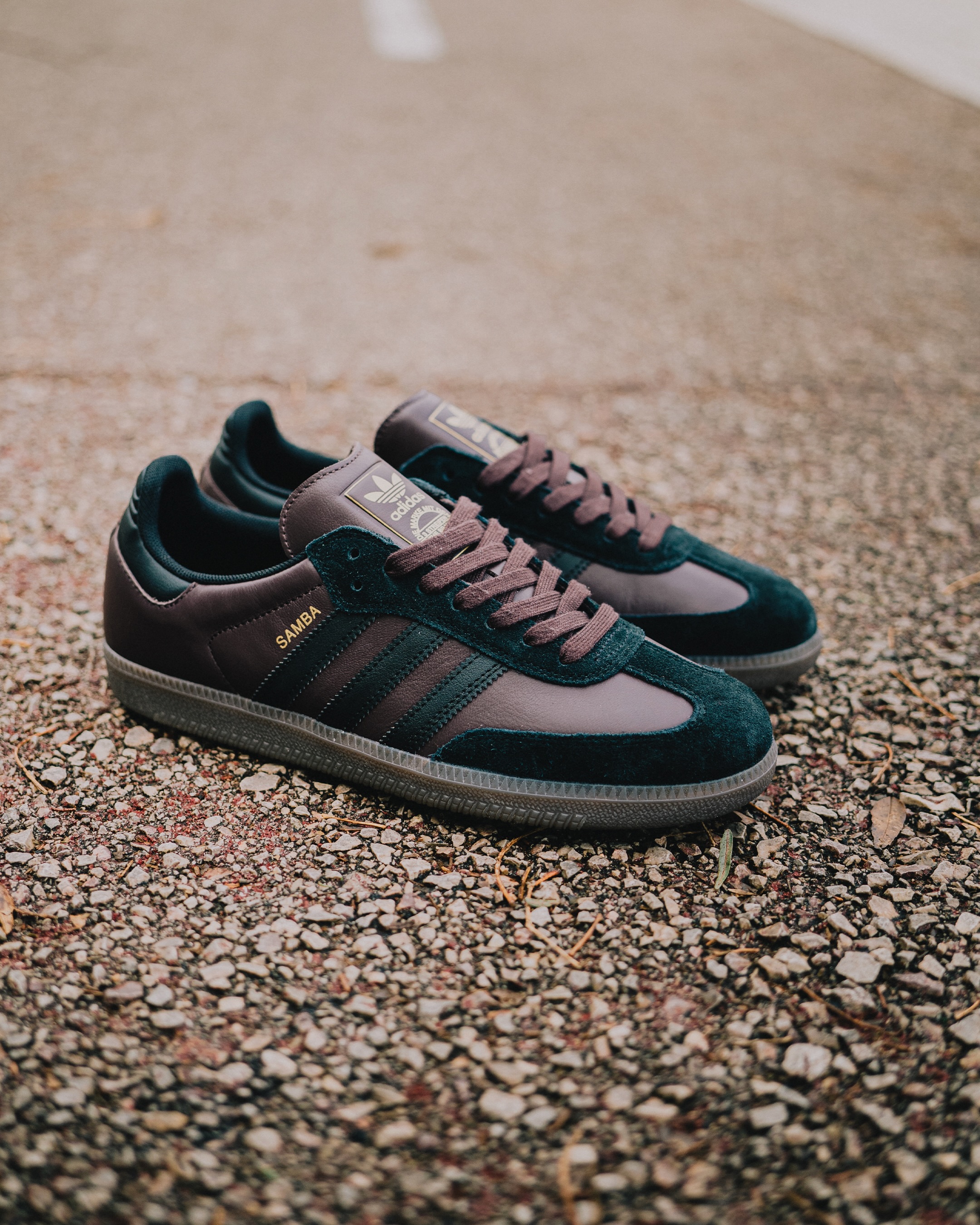 An adidas Samba ADV skateboarding shoe from the brand's 2026 lineup, as pictured in the source article's coverage of the Samba's product history.
