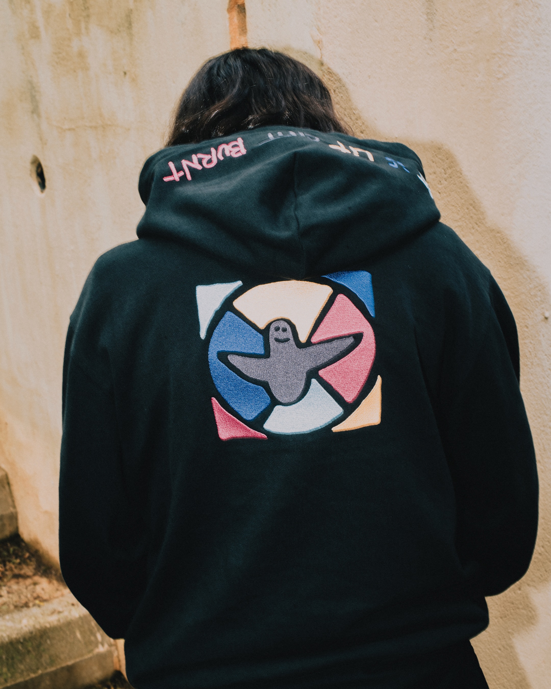 Mark Gonzales branded pieces from adidas Skateboarding's Gonz heavyweight collection.