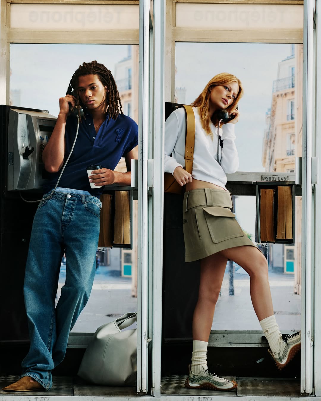 Ami Paris SS26 Moves Through the Same Room, Shifting with Each Frame