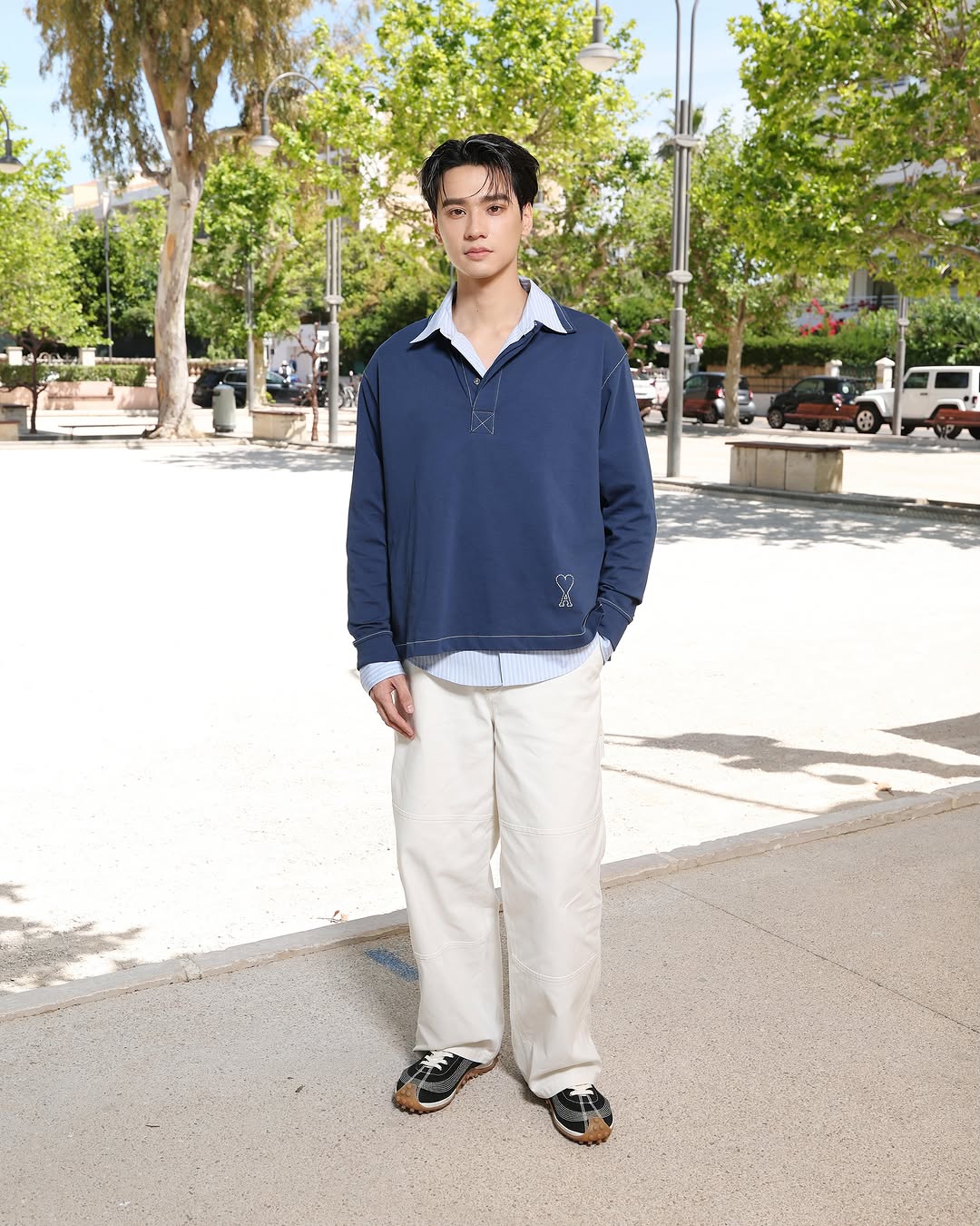 AMI PARIS TOOK CANNES TO LUNCH. THE GUEST LIST WAS THE STRATEGY.
