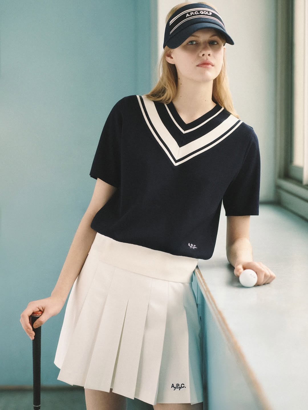 A.P.C. GOLF SS26 TREATS THE COURSE LIKE A PARISIAN SIDEWALK (image 4)