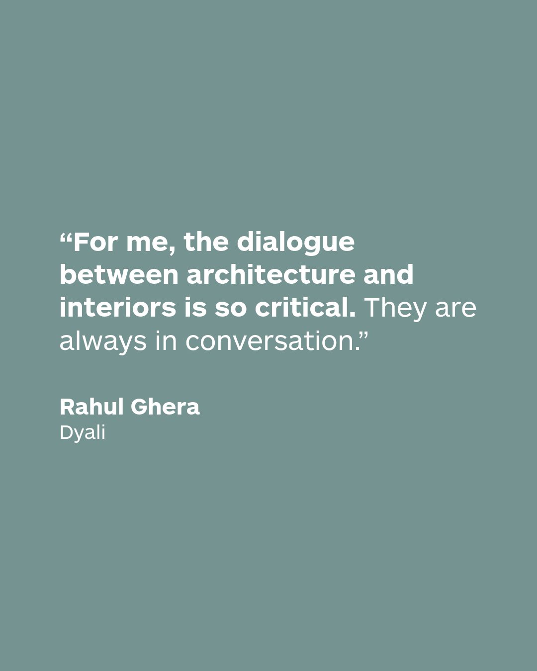 RAHUL GHERA'S DYALI JOINS ARCHITECTURAL DIGEST'S LIST (image 3)