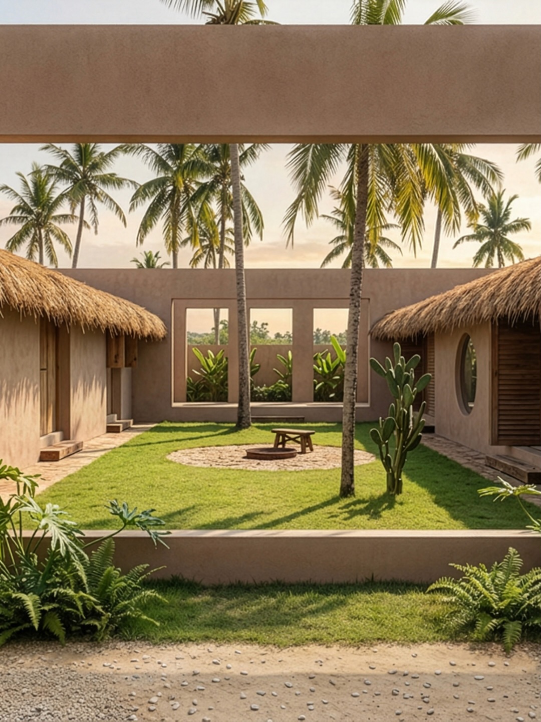 ESTUDIO BG'S RES PATIO CENTERS A BRAZILIAN COURTYARD (image 4)
