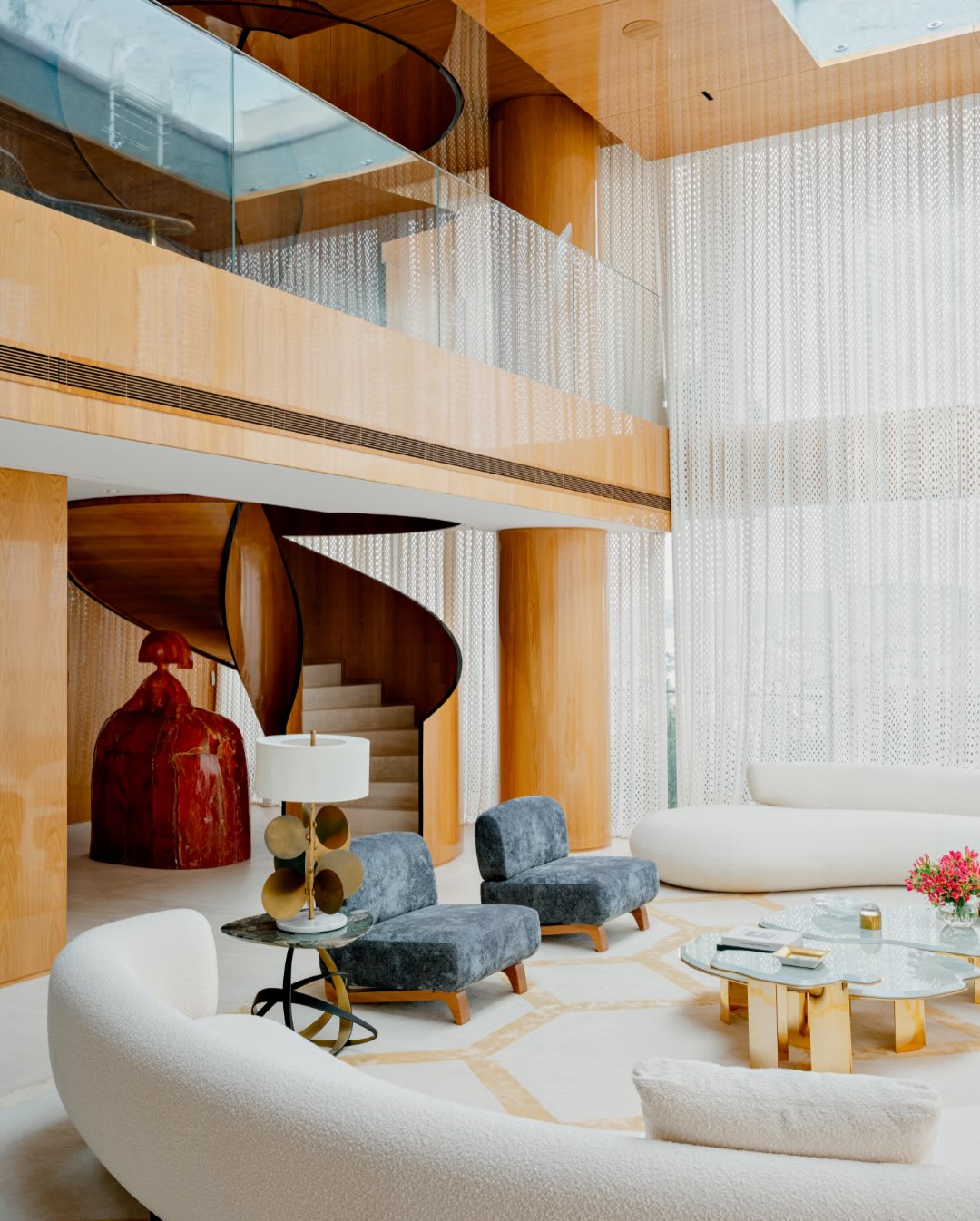 The Luxury Gallery Penthouse in Porto Alegre designed by Sig Bergamin and Murilo Lomas